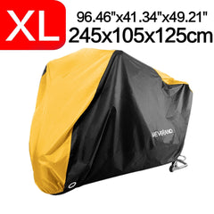 Black Blue Waterproof Motorcycle Covers Motors Dust Rain Snow UV Protector Cover Indoor Outdoor M L XL XXL XXXL D25