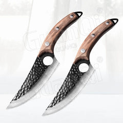 Fish Filleting Knife Stainless Steel Boning Knife Handmade Fishing Knife Kitchen Meat Cleaver Camping Cutter Chef Knives - Wowza