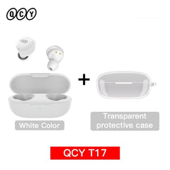 QCY T17 Earphone Bluetooth True Wireless Earbuds BT5.1 HIFI Headphone Touch Control Low Latency Mode ENC Earbud Long Standby 26H