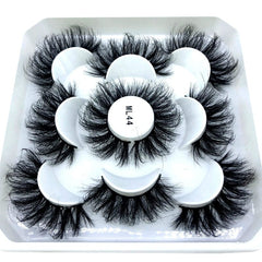 2023 New 5 pairs natural false eyelashes fake lashes long makeup 3d mink lashes eyelash extension mink eyelashes short eyelashes