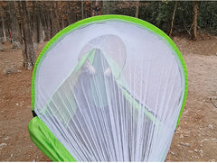 Mosquito Net Hammock Outdoor Camping Pole Hammock swing  Anti-rollover Nylon Rocking Chair 260x140cm