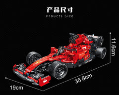 Remote Control Super Racing CarHigh-tech Building Blocks F1 Formula 1 Bricks RC Technical Model Toy