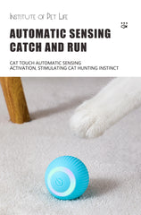 Smart Cat Toys Electronic Interactive Cat Toy Indoor Automatic Rolling Magic Ball Cat Game Accessories