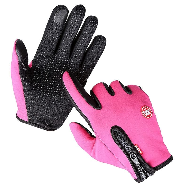 Outdoor Winter Gloves Waterproof Moto Thermal Fleece Lined Resistant Touch Screen Non-slip Motorbike Riding Gloves For Men Women