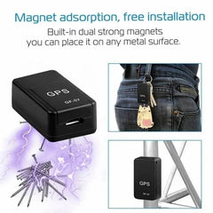 GPS Car Tracker Real Time Tracking Anti-Theft Anti-lost Key Pet Locator Strong Magnetic Mount SIM Message