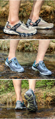 Hiking Shoes for Men Outdoor Man Sneakers Breathable Quick Drying Sports Trekking Beach Barefoot Mens Shoes