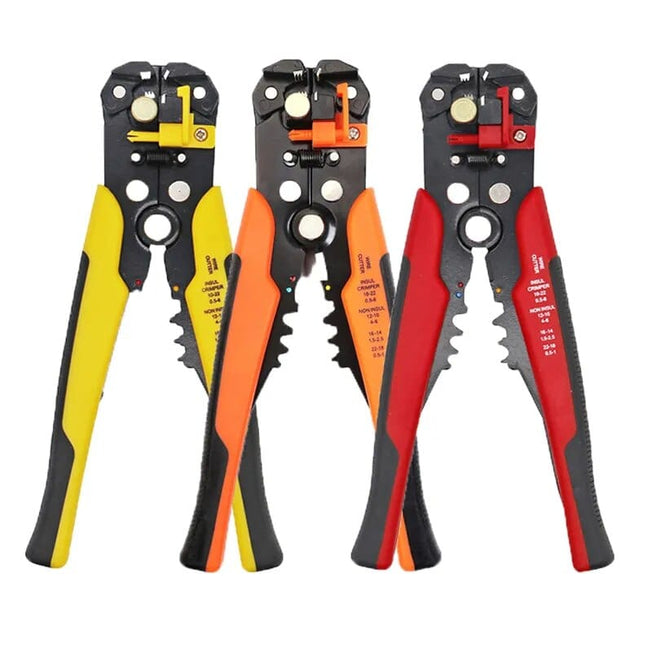 Wire Crimper Cable Cutter Automatic Wire Stripper Multifunctional Stripping Tools Crimping Pliers Terminal 10-24 AWG