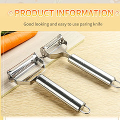 Kitchen Peeler Vegetable Fruit Peeler Stainless Steel Durable Potato Slicer Household Shredder Carrot Peeler