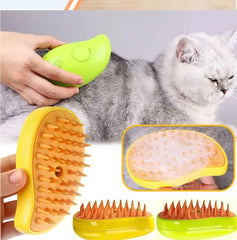 Cat Dog Brush Steam Brush Electric Sprayer for Massage Pet Grooming tool Shedding 3 in 1 Electric Sprays Massage Combs