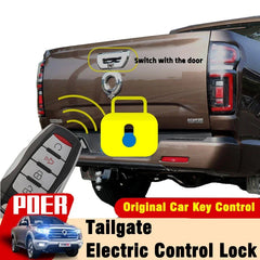 GWM cannon Ute Automatic Power Tailgate Security Lock Electric Original Car Key Remote Control