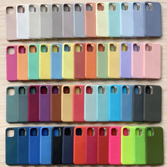 Silicone Case For iPhone 13 12 14 11 Pro Max Cases For Apple iPhone 13 12 11 14 Pro Case Full Cover Case