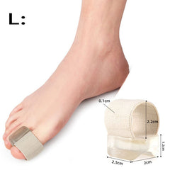 2Pcs=1Pair Toe Separator Hallux Valgus Bunion Corrector Orthotics Feet Bone Thumb Adjuster Correction Pedicure Sock Straightener