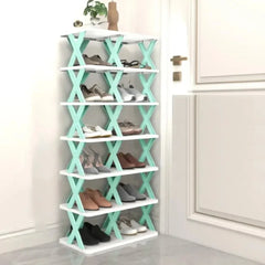 Shoe Racks Storage Organiser Detachable Shoe Racks Saves Family Household Rack Multi Layer Simple Shoes Shelf Colour Cabinet