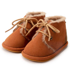 New Snow Baby Booties Shoes Baby Boy Girl Shoes Crib Shoes Winter Warm Cotton Anti-slip Sole Newborn Toddler First Walkers Shoes