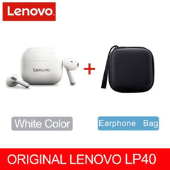 Original Lenovo LP40 wireless headphones TWS Bluetooth Earphones,Touch Control Sport Headset Stereo Earbuds For Phone Android