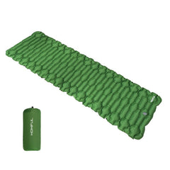 Outdoor Sleeping Pad Camping Inflatable Mattress with Pillows Travel Mat Folding Bed Ultralight Air Cushion Hiking Trekking