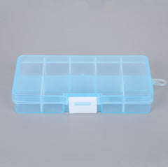 Plastic Jewelry Boxes Plastic Tool Box Adjustable Craft Organizer Storage Beads Bracelet Jewelry Boxes Packaging