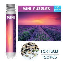 150 Pieces Mini Test Tube Puzzle Oil Painting Jigsaw Decompress Educational Toy for Adult Children Creative Puzzle Game Gift