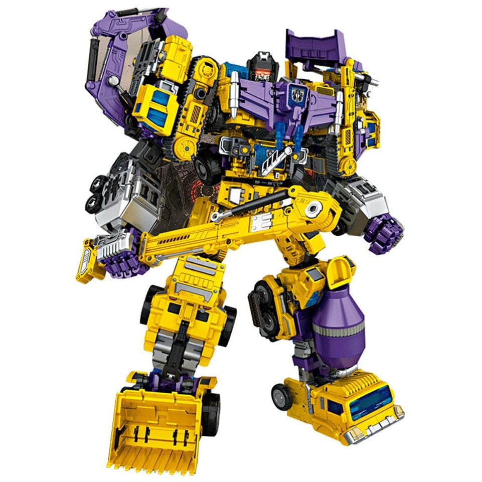 NBK Devastator G1 Transformation Combiner Action Figure Movie Model KO JINBAO Deformation Car Robot Scrapper Scavenger Kid Toys