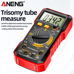 Digital Multimeter True RMS Handheld High Precision Tester NCV AC/DC Voltage Current Resistance Ohm Tool