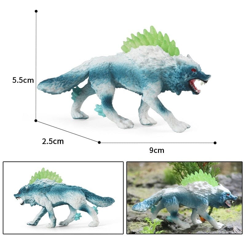 Hot Realistic Mythical Animal Model Dragon Figurines Simulation Monster Warcraft Firehawk Action Figure Children Colection Toys