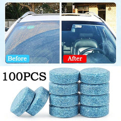 Car Windscreen Cleaner Effervescent Tablet Auto Wiper Glass Solid Cleaning Concentrated Tablets Detergent