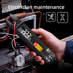 Digital Clamp Meter Fork DC AC 100A Smart Ammeter Pliers T-RMS Current Auto Multimeter Voltage Ohm Electrical Tester