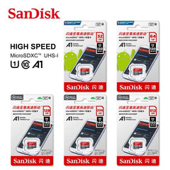 Sandisk Ultra micro sd 128GB 32GB 64GB 256GB 512GB A1 Micro SD Card SD TF Flash Card Memory Card Class 10 for Phone