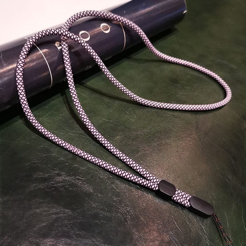 Skin Texture Braid Phone Lanyard Necklace Wrist Strap for iphone huawei redmi xiaomi Samsung Camera GoPro Adjust String Holders