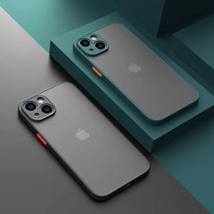 Matte Phone Case for IPhone 13 12 11 14 Pro Max Mini Luxury Soft Silicone Shockproof Case for IPhone