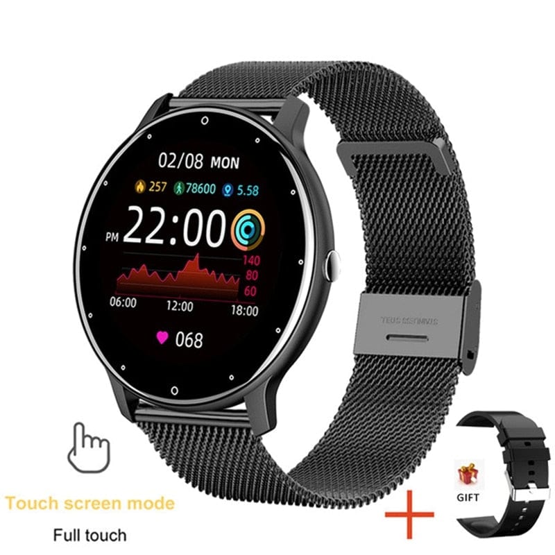 Smartwatch Bluetooth Waterproof Heart Rate Fitness Tracker Smart Watch for iPhone And Android