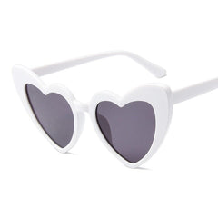 RBRARE Love Heart Sunglasses Women Big Frame Personality Sunglass Fashion Cute Sexy Retro Cat Eye Vintage SunGlasses Pink Female