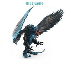 Hot Realistic Mythical Animal Model Dragon Figurines Simulation Monster Warcraft Firehawk Action Figure Children Colection Toys