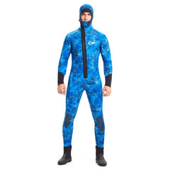 YONSUB Wetsuit 5mm / 3mm / 1.5mm / 7mm Scuba Diving Suit Men Neoprene Underwater Hunting Surfing Front Zipper Spearfishing