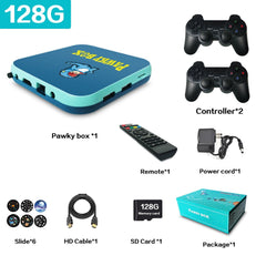 Pawky Box Game Console for PS1/DC/Naomi 50000+ Games Super Console WiFi Mini TV Kid Retro 4K Video Game Player