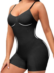 Open Crotch Bodysuit Shape wear Jumpsuit Body Shaper Compress Tummy Control Shapers Spandex Elastic Shape Seamless Smooth