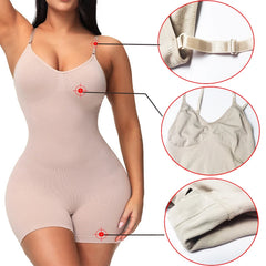 Open Crotch Bodysuit Shape wear Jumpsuit Body Shaper Compress Tummy Control Shapers Spandex Elastic Shape Seamless Smooth