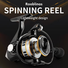 Fishing Reel Spinning Reels Saltwater Freshwater Ultralight Metal Frame Smooth And Tough High Speed Fishing Reels