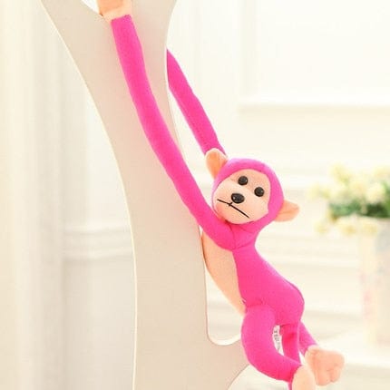 New Color Long Arm Monkey Plush Stuffed Doll Kids Cute Animal Plush Toys Creative Curtain Doll Hanging Monkey Decorative Gifts