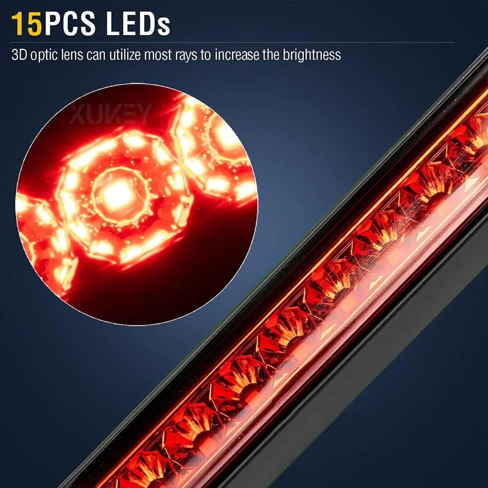 Ultra-thin LED Tail Light 15 LED 24 V 12 V Truck Trailer Side Light Brake Light Red Yellow White For Pickup Truck Taillight