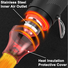 Heat Shrink Butt Waterproof Solder Seal Wire Cable Splice Terminal Kit Crimp Terminals Electrical with Hot Air Gun