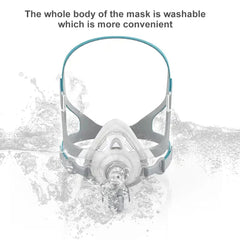 Full Face Mask CPAP Full Face Mask Auto CPAP APAP BIPAP Anti Snoring Sleep Apnea Sleep Aiding Nasal Full Face Respirator Mask