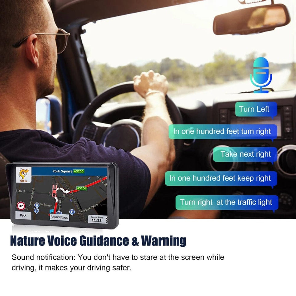 5/7/9'' Portable Car GPS Navigation Car Truck 256MB+8G Touch Screen Vehicle GPS Smart Navigation System Automotive Accessories