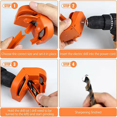 Drill Bit Sharpener ,Electric Impact Drill Knife Sharpener ,Disposable Double-sided Polishing