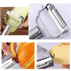 Kitchen Peeler Vegetable Fruit Peeler Stainless Steel Durable Potato Slicer Household Shredder Carrot Peeler