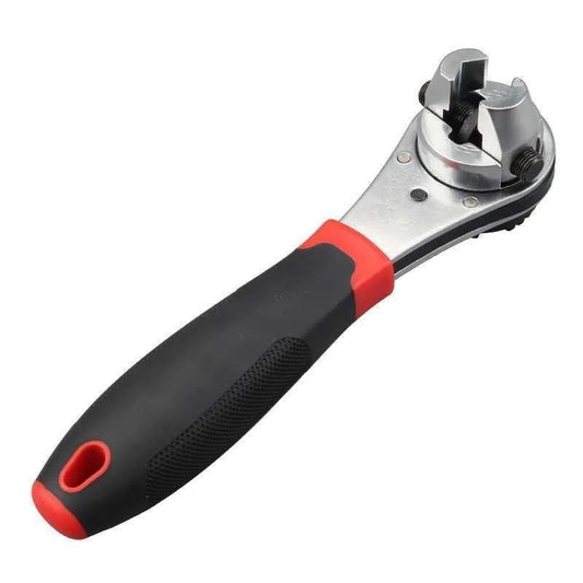 Adjustable Ratchet Wrench 6-22mm Wrench Auto Repair Quick Release Combination Manual Spanner Ratchet Hand Tool