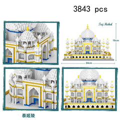 VIP2 vs CHOICE Architecture Building Blocks Total 22 Styles Tour Eiffel Arc De Triomphe Palais Louver Blocks Set