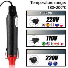 Heat Shrink Butt Waterproof Solder Seal Wire Cable Splice Terminal Kit Crimp Terminals Electrical with Hot Air Gun