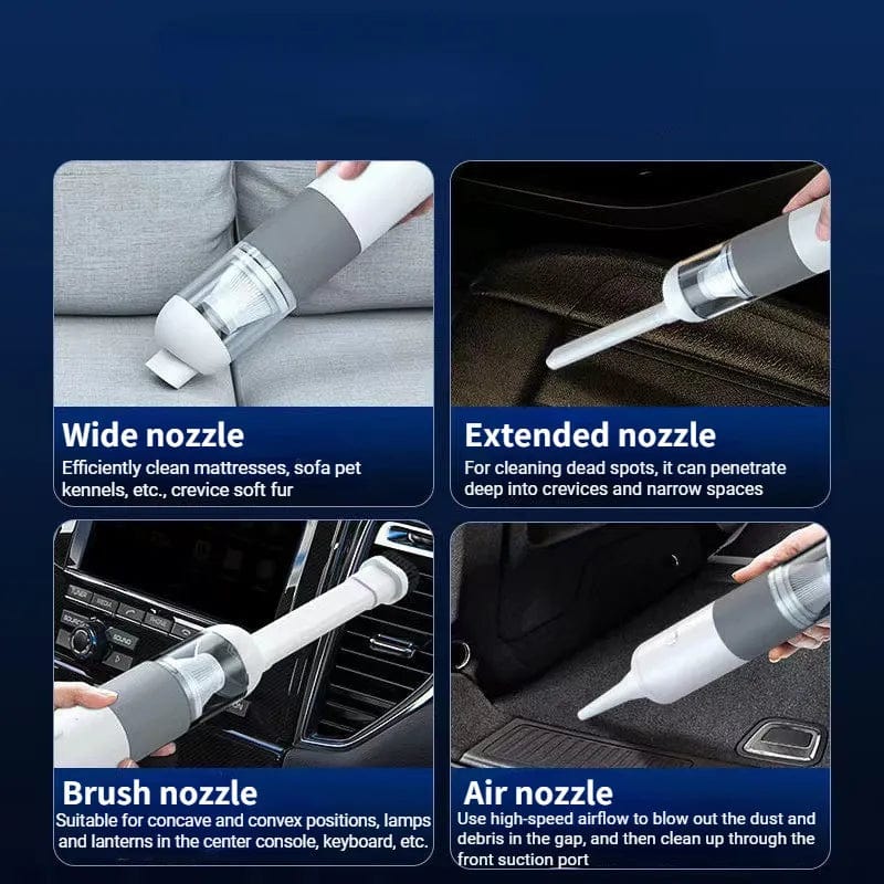 Car Vacuum Cleaner Portable Mini Handheld Vacuum Cleaner Smart Home Car Dual-purpose Mi Wireless 20000PA Dust Catcher