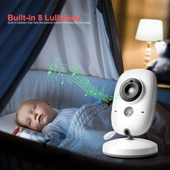 Babysitter VB603 Video Baby Monitor 2.4G Wireless With 3.2 Inches LCD 2 Way Audio Talk Night Vision Surveillance Security Camera